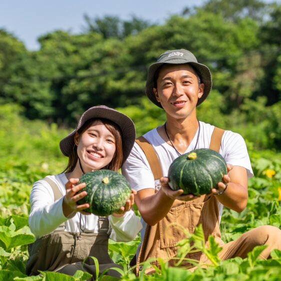 オーナー夫妻の笑顔