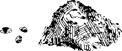 かぼちゃの種のイラスト